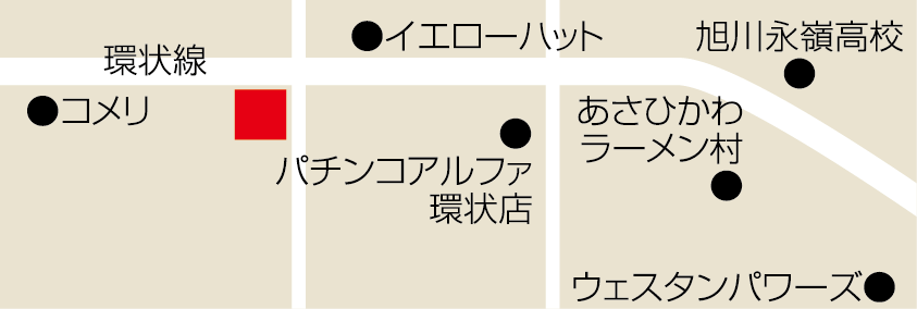永山環状通り店map